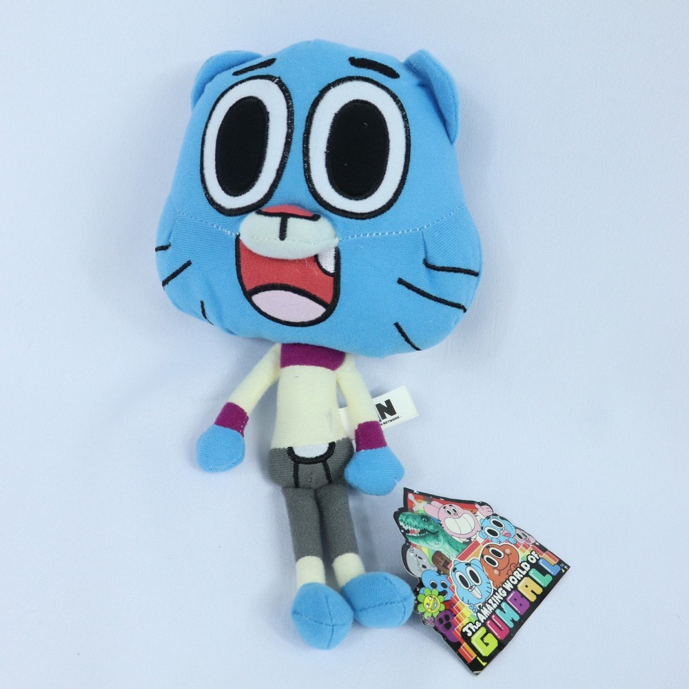 Cartoon Network Gumball Plush The Amazing World of Gumball Toy Factory 10"